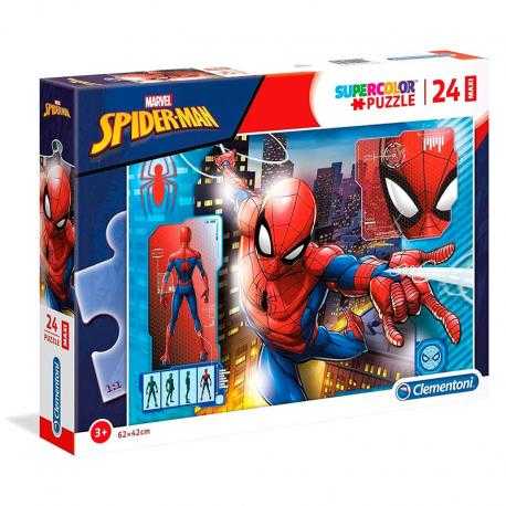 Puzzle Maxi Spiderman Marvel 24pzs - Imagen 1