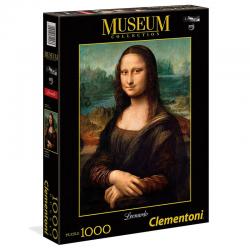Puzzle Mona Lisa Leonardo Museo Louvre 1000pzs - Imagen 1