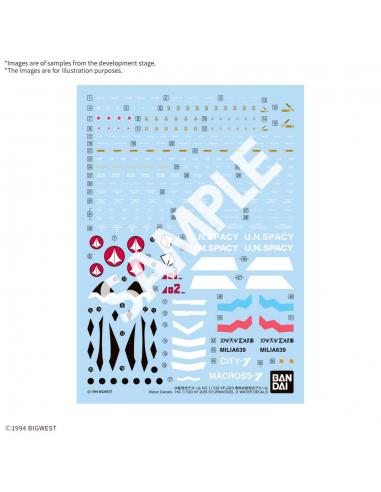 HG VF22S STURMVOGEL II WATER DECAL 1/100