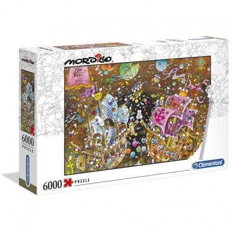 Puzzle High Quality The Kiss Mordillo 6000pzs - Imagen 1