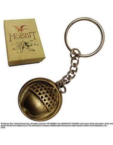 HOBBIT BILBO BUTTON KEYCHAIN