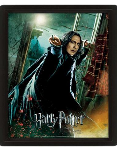 HP DEATHLY HALLOWS SNAPE POSTER 3D