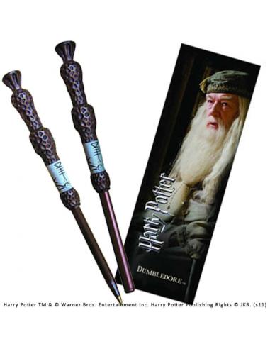 HP DUMBLEDORE WAND PEN AND BOOKMARK