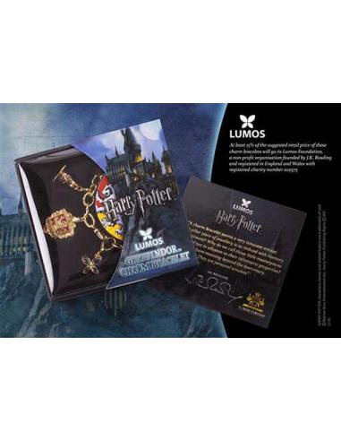 HP LUMOS GRYFFINDOR CHARM BRACELET