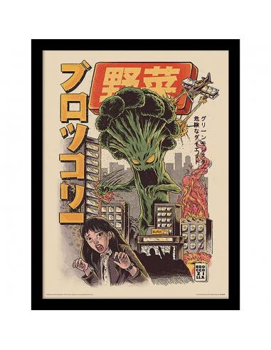 ILUSTRATA BROCCOZILLA COLLECTOR PRINT FR