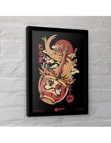 ILUSTRATA DARUMAS RAMEN COLLECTOR PRINT