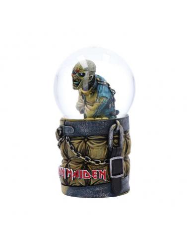 IRON MAIDEN PIECE OF MIND SNOW GLOBE