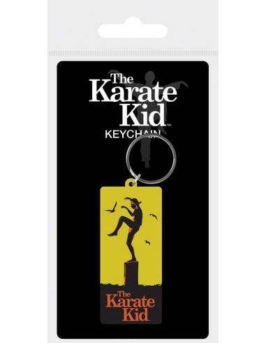 KARATE KID SUNSET RUBBER KEYCHAIN