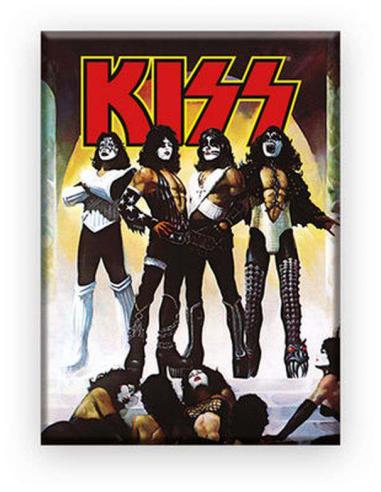 KISS LOVE GUN FLAT MAGNET