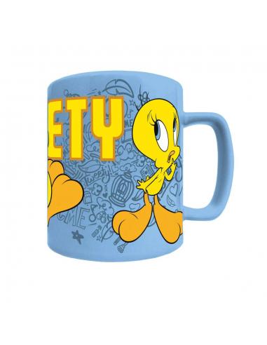 LOONEY TUNES TWEETY FUZZY MUG