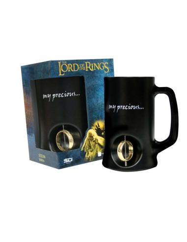 LOTR RING 3D BLACK STEIN