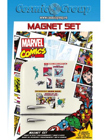 MARVEL COMICS MAGNET SET