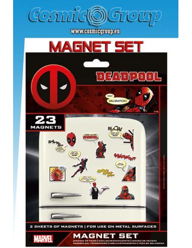 MARVEL DEADPOOL MAGNET SET