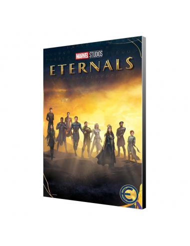 MARVEL ETERNALS #1 WOOD PANEL