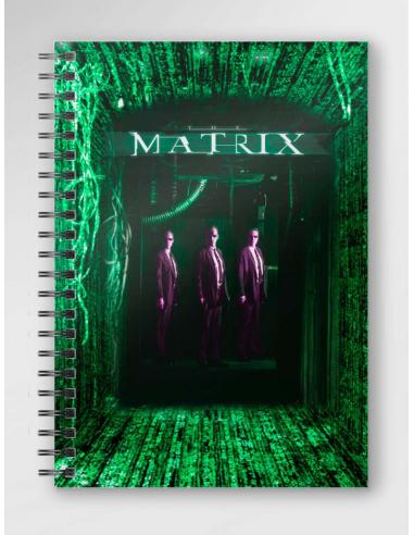 MATRIX INEVITABILITY SPIRAL NOTEBOOK