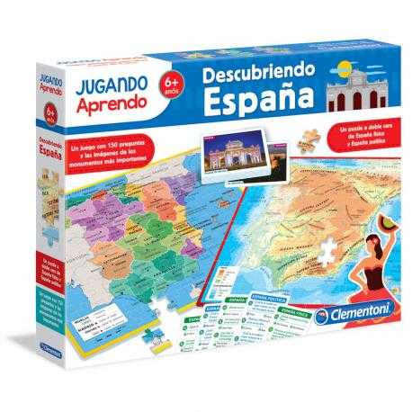 Juego puzzle Mapa Geo descubre España - Imagen 1