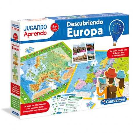 Juego puzzle Mapa Geo descubre Europa - Imagen 1