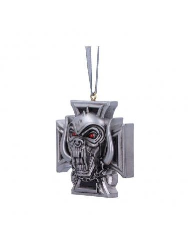 MOTORHEAD WARPIG CROSS HANGING ORNAMENT