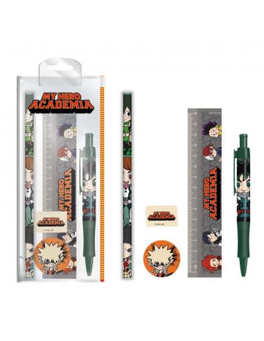 MY HERO ACADEMIA CHIBI STATIONERY SET