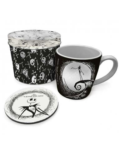 NBX GIFT SET MUG COASTER IN KEEPSAKE TIN