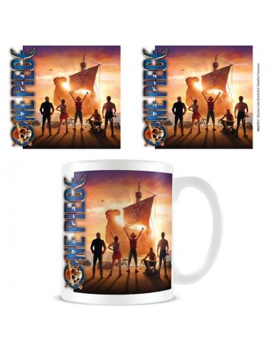 ONE PIECE LIVE ACTION SET SAIL WHITE MUG