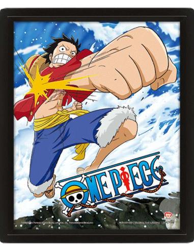 ONE PIECE-GUM GUM PISTOL POSTER 3D