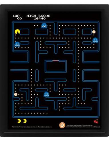 PAC-MAN - POSTER 3D