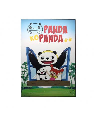 PANDA KOPANDA WINDOW WOOD PANEL