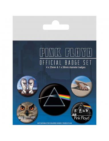 PINK FLOYD BADGE PACK