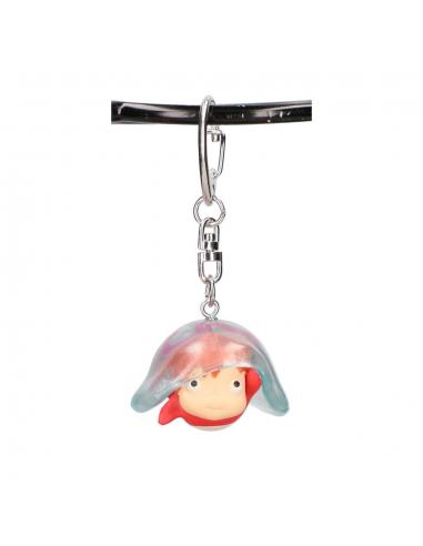 PONYO BY THE CLIFF W/JELLYFISH 3D KCHAIN