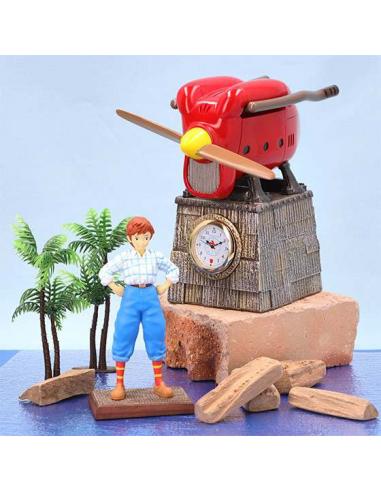 PORCO ROSSO FIO&SAVOIA TABLE CLOCK
