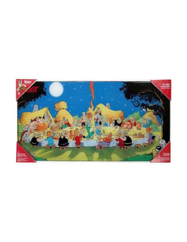 POSTER ASTERIX BANQUET GLASS