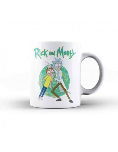 RICK AND MORTY OPEN YOUR EYES MUG