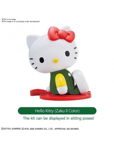 SD CROSS SILHOUETTE HELLO KITTY ZAKU 2