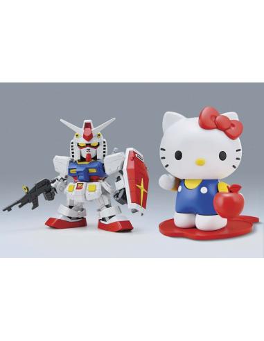 SD HELLO KITTY/GUNDAM RX-78-2 EX STAND