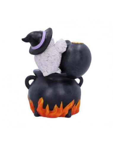 SNOWY BREW OWL BACKFLOW INCENSE BURNER