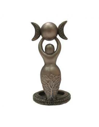 SPIRAL GODDESS TEA LIGHT HOLDER
