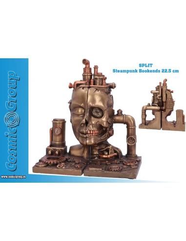 SPLIT STEAMPUNK BOOKENDS