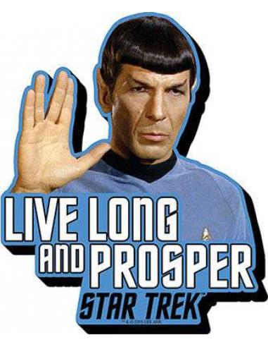 STAR TREK SPOCK QUOTE MAGNET