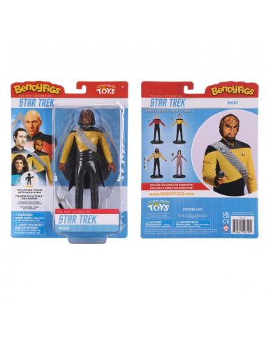 STAR TREK WORF BENDYFIG