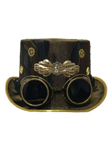STEAMPUNK WHITBY WANDERER'S TOP HAT
