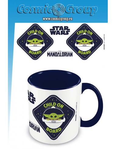 SW THE MANDALORIAN CHILD ONBOARD DLX MUG
