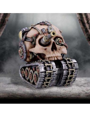 TECHNO TANK STEAMPUNK SKULL FIG