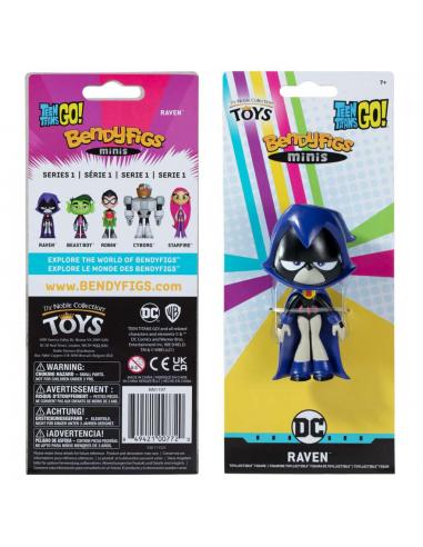 TEEN TITANS GO RAVEN MINI BENDYFIG