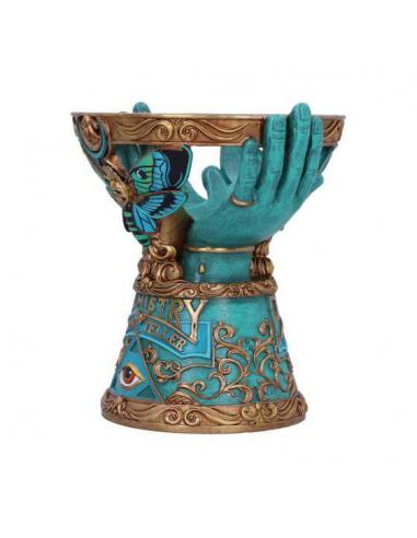 THE TELLER PALMISTRY CRYSTAL BALL HOLDER