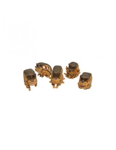 TOTORO CATBUS FIGURES DISPLAY BOX (6)
