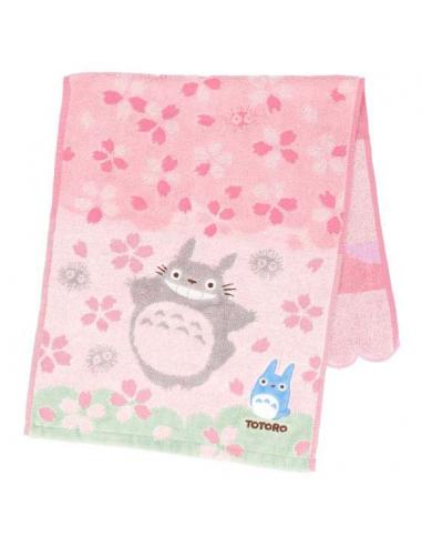 TOTORO CHERRY BLOSSOMS 34x80 TOWEL
