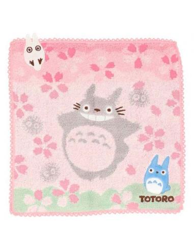 TOTORO CHERRY BLOSSOMS MINI TOWEL