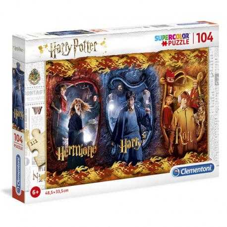 Puzzle Harry, Ron y Hermione Harry Potter 104pz - Imagen 1