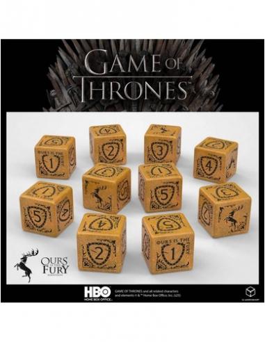 QW CAJA DADOS D6 GAME OF THRONES BARATHEON (10)
